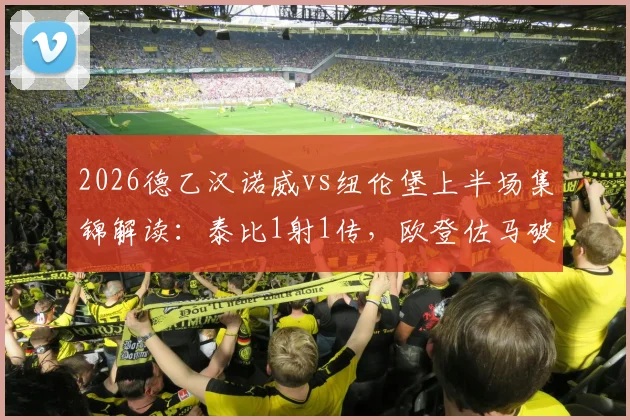 2026德乙汉诺威vs纽伦堡上半场集锦解读：泰比1射1传，欧登佐马破门，两队半场轰3球